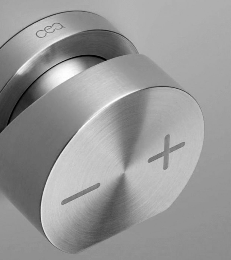 Stainless steel shower component by CEA